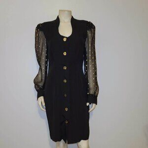 DAWN JOY FASHIONS Vintage 80s/90s Dress, Size 9/10